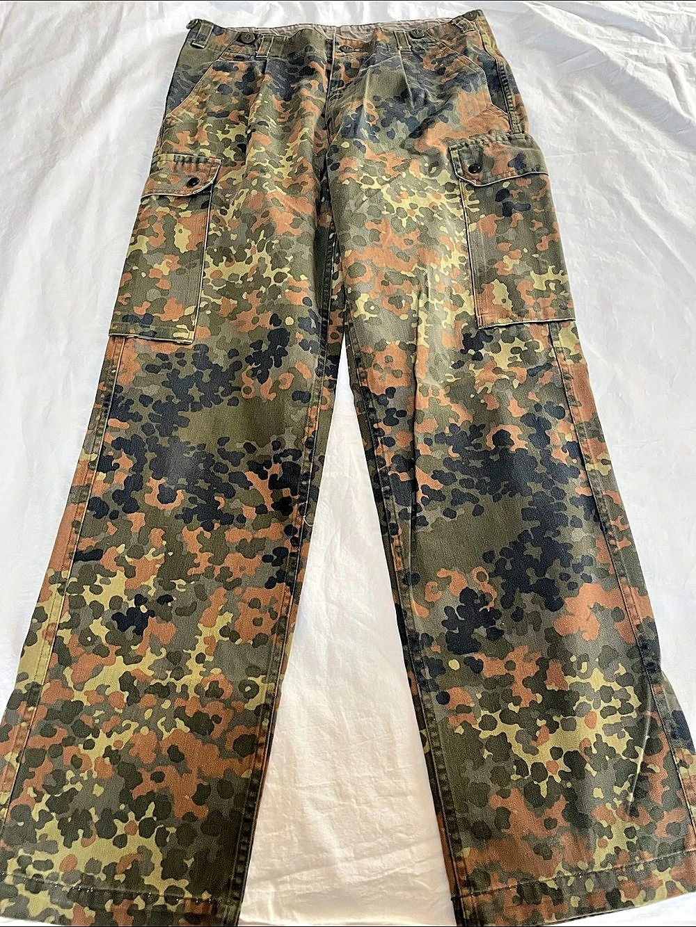 German Bundeswehr Military Issue German Army Flecktarn Field Trousers Flecktarn